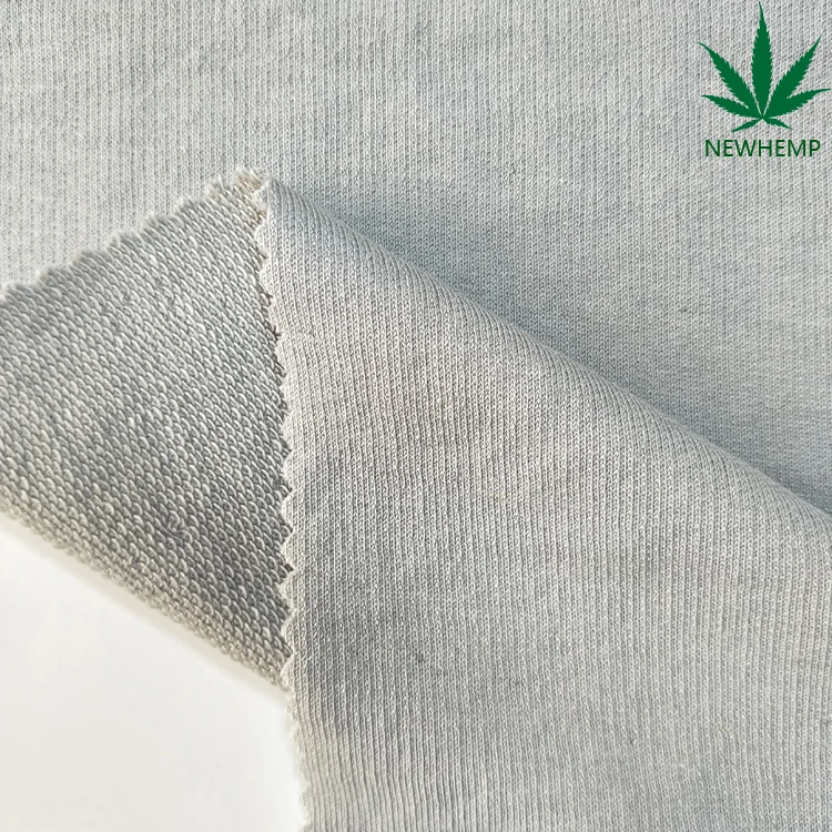 
eco-friendly 30%hemp 70%organic cotton hemp clothing fabric in stock 