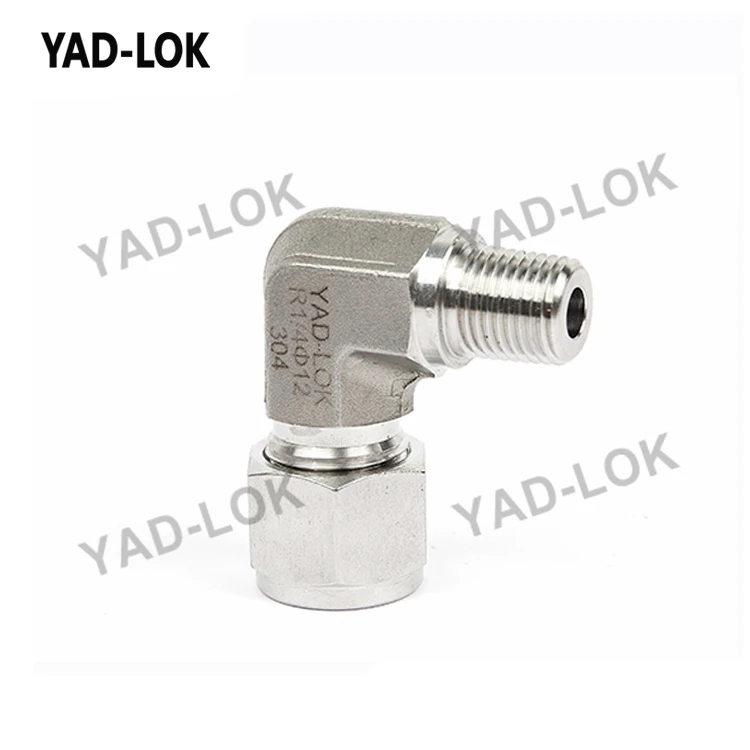 YAD-LOK производство Китай, изготовленный на заказ гидравлический Соединительный трубочный фитинг 316Ss