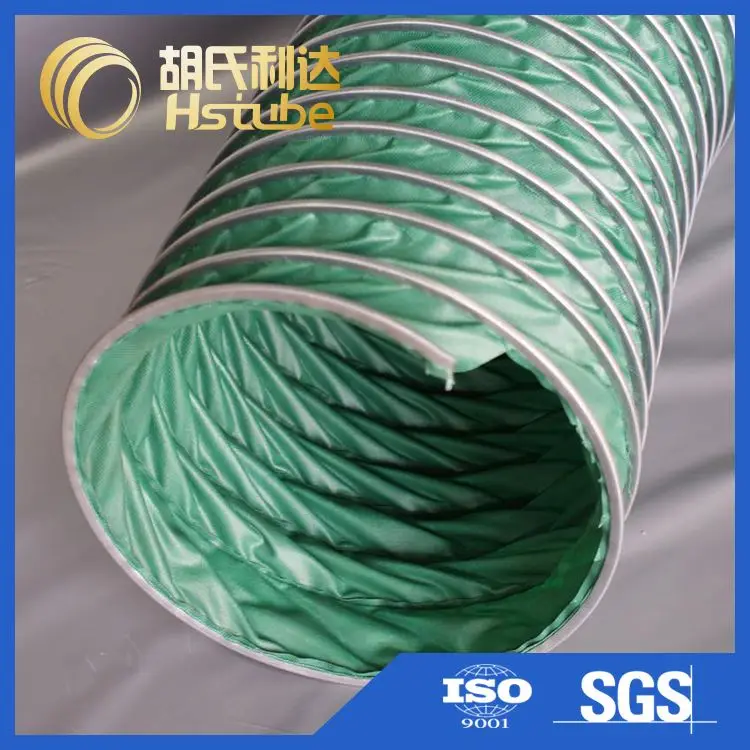 Nylon Fabric Ventilation Pipe Ventilated Hose Plastic Canvas Flexible Telescopic Tube Intake Exhaust Duct