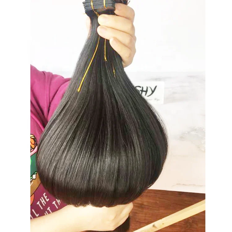 Wavy Highlight Tape Hair Extensions Indian