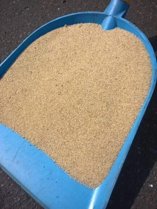 
Buy wholesale top quality SiO2 Ukraine white Quartz sand molding foundry production 