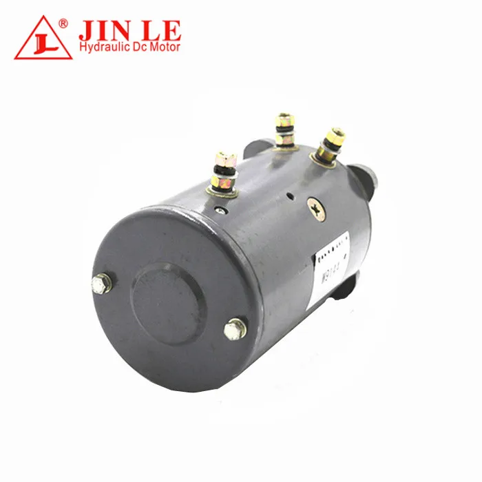 12V Brush 1.4KW Electric DC Winch Motor With Double Ball Bearing