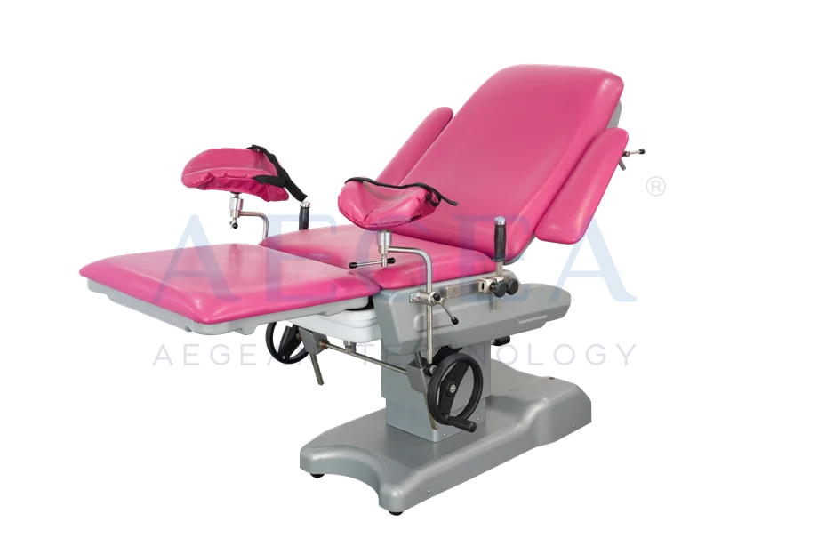 AG-C102D-1 Multifunction electric labour therapy PU mattress cover obstetric gynecological exam table