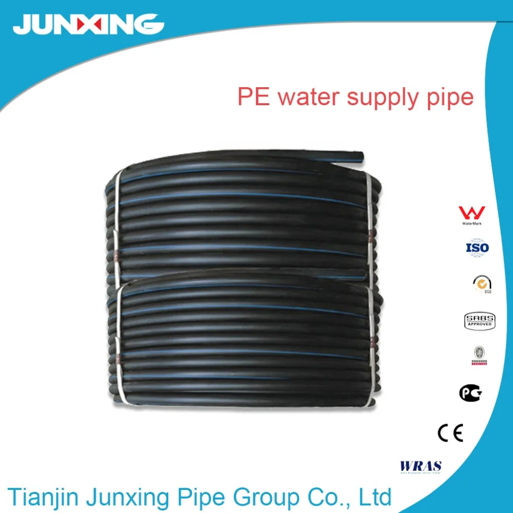HDPE Coil Pipe/Black Plastic Water Pipe Roll from dn20mm to dn63mm