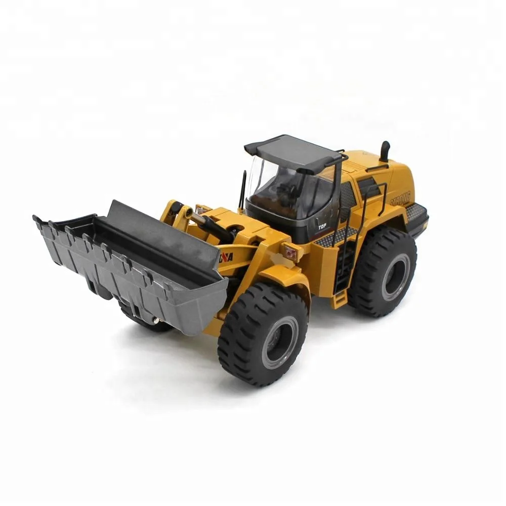 Huina 583 1583 1:14 2.4Ghz 10 Channel RC bulldozer metal for kids