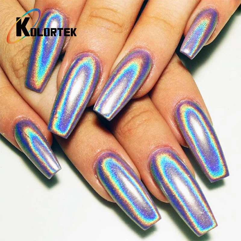 High Quality Nail Art 3d Hologram Holographic Nail Powder