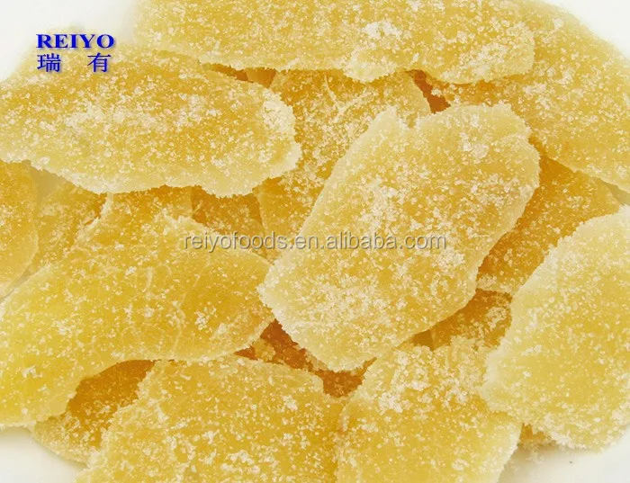 
Crystallized ginger / orgenic dried ginger 