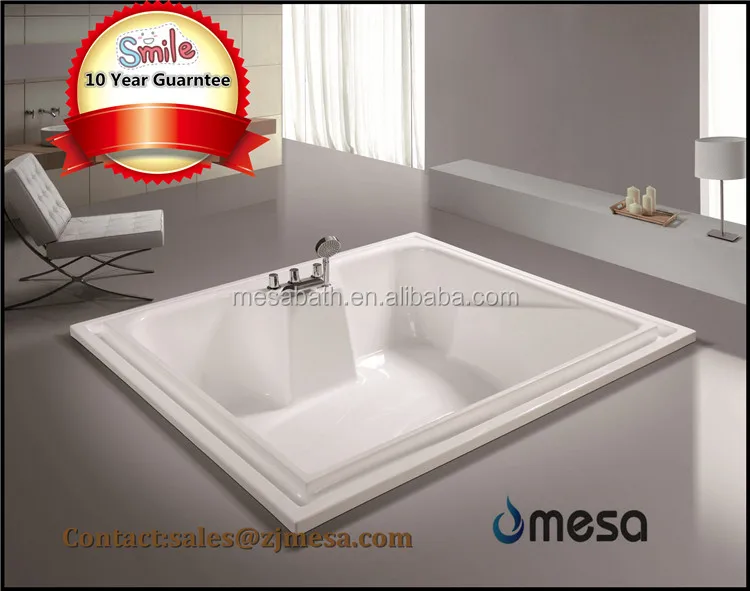 Drop в вставки акрил Горячая купальный акриловая ванная комната глубокий проливной дождь с дешевой цене