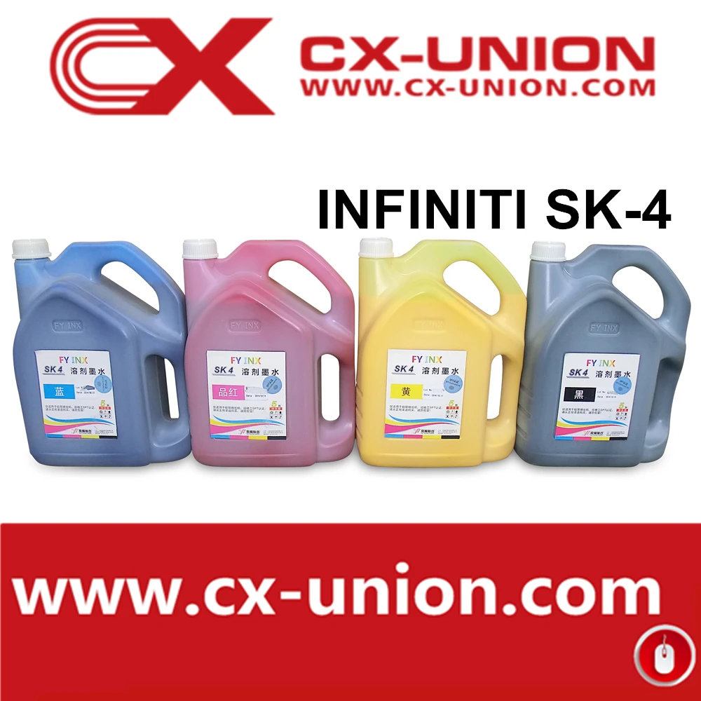 outdoor flex banner printing machine INK SK-4 compatible eco solvent INK for Infinity/Challenger printer