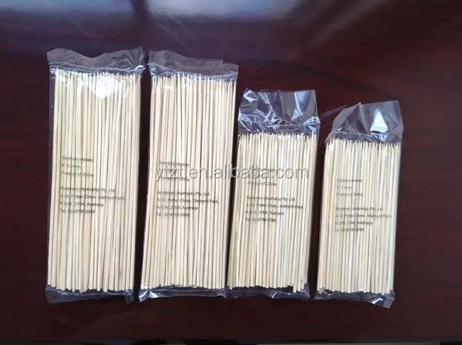 Wholesale Custom Made Round Bamboo Sticks With 2mm 2.5mm 3mm 4mm 5mm 6mm Diameter