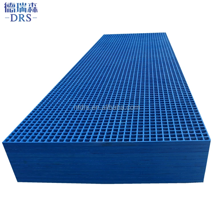 Anti Slip Fiberglass Plastic FRP Grill Floor