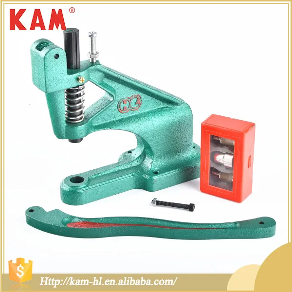 Dk-93 Portable Custom Hand Press Button Machine For Snaps , Eyelets