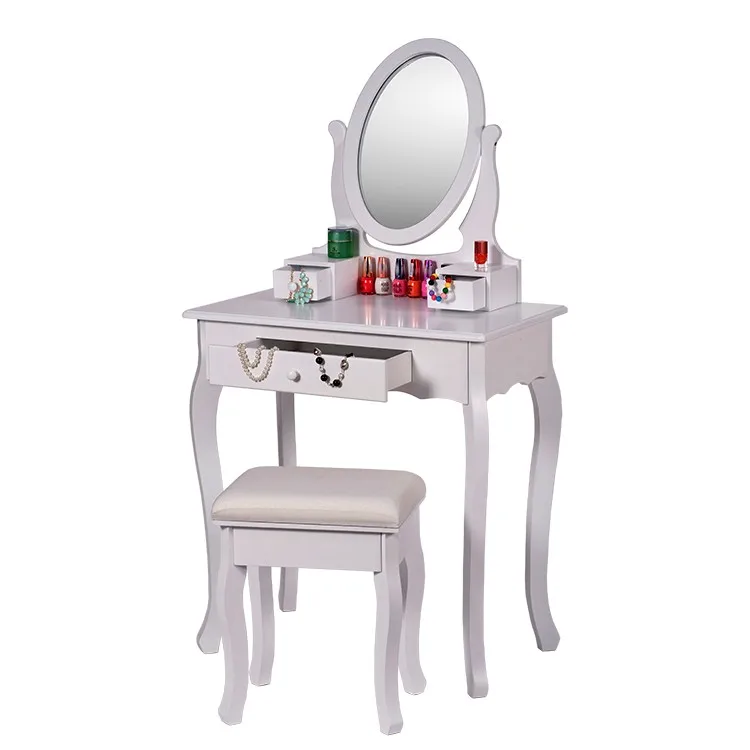 
Bedroom wood furniture dressing table dresser with mirror 