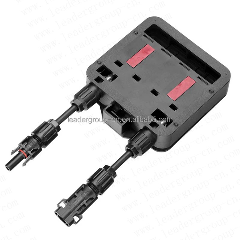 5 pec/lot PV-Junction Box for PV mould 4 rails 3 diode solar junction box