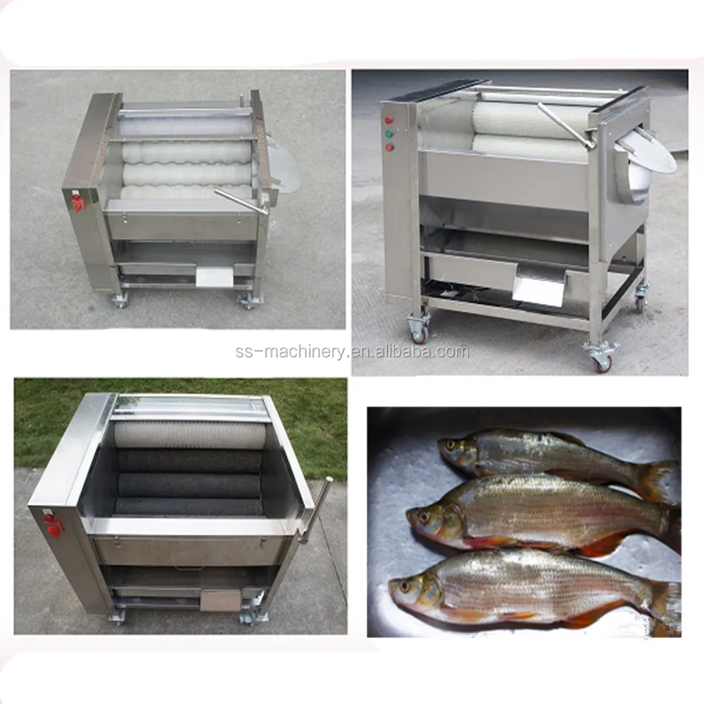 
Fish scale remove machine fish scale peeler fish processing machine 