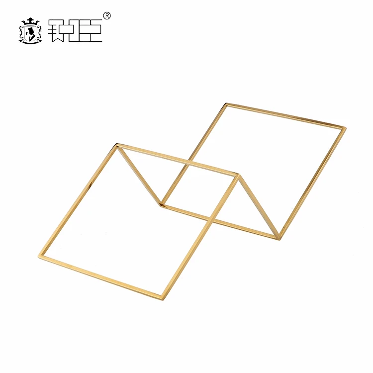 Good Quality Stand Steady Unique Lightweight Stainless Steel Jewelry Display Rack