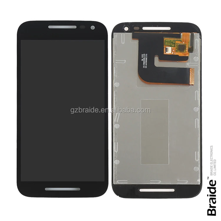 Фабрика OEM LCD для Motorola G3, новый с рамкой черный Замена сенсорный ЖК-экран планшета для Motorola Moto G3 XT1540