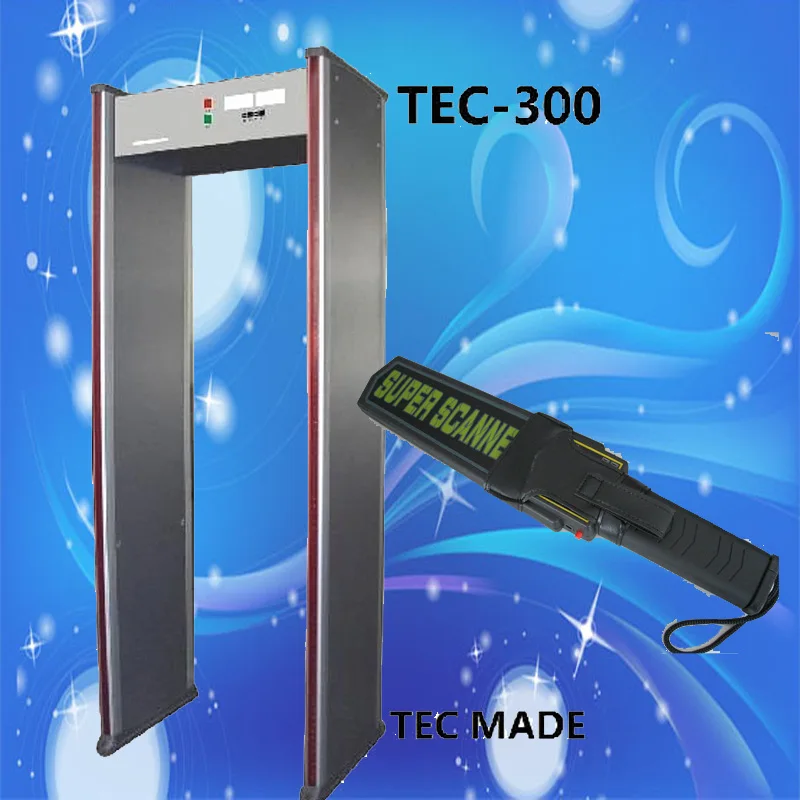 детектор металла для двери банка, двери типа детектора металла tec-300