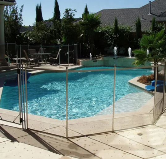 Оптовая продажа, простая сборка, съемная гладкая поверхность, сетка для ограждения вокруг безопасного забора бассейна