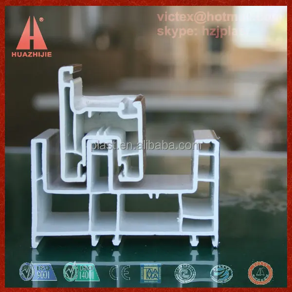China pvc window profile manufacturers plastic pvc extrusion profiles