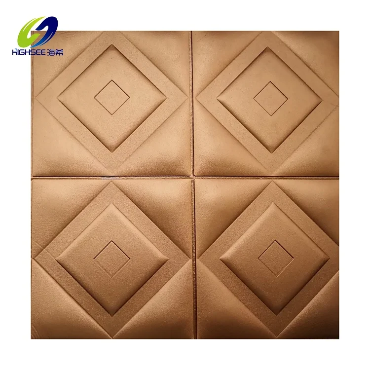 Indoor decorative wall paper 3d decorative plastic wallpaper for interior home decoration