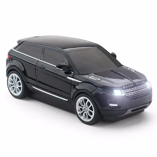 Cool LED Headlights Optical Sports Car Wireless Mouse