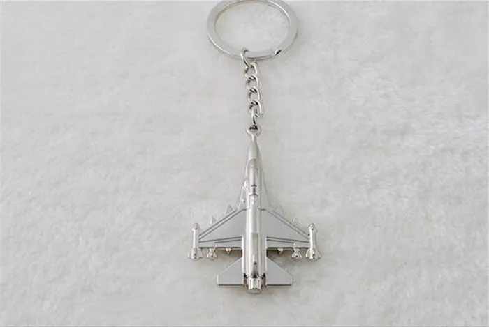 Battleplane Model SU-27 MIG-29 F-15 Eagle Chaveiro Keyring Key Holder Keychain plane Rafale Harrier Mirage 2000 Model