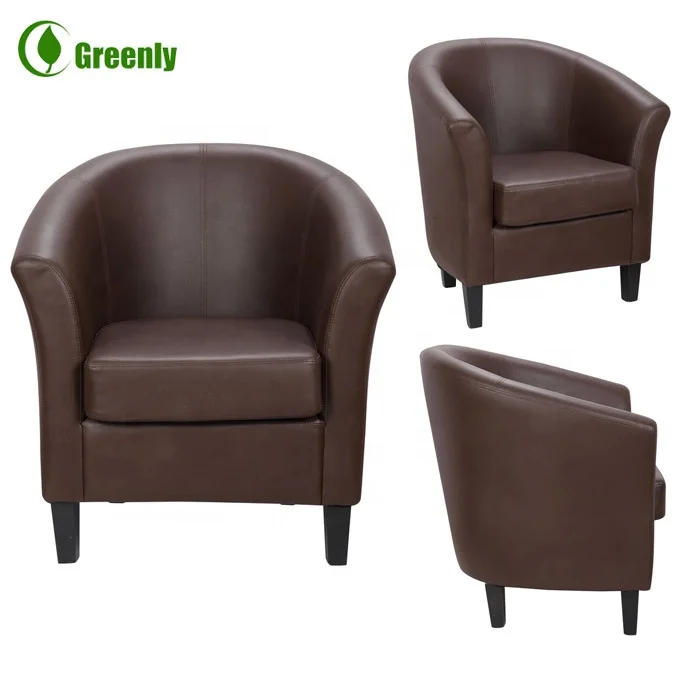 Современный дизайн, деревянная рама, акцент, мягкий стул для клубной ванны для кофейни и отеля