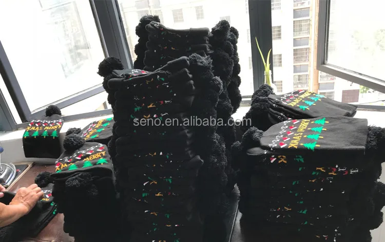 
Knitted warm led winter hat led light hat beanie scrolling message led beanie hat 