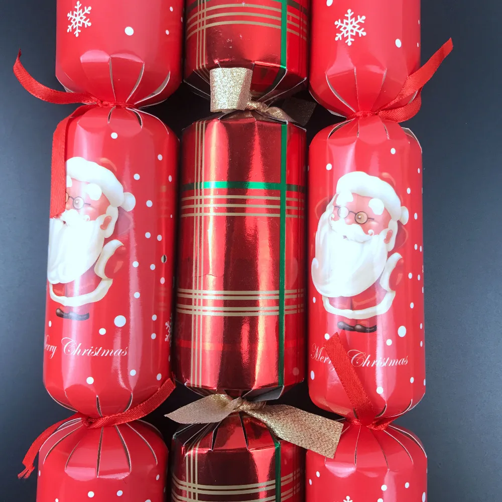 Custom Colorful Party Paper Christmas Cracker Indoor Fireworks