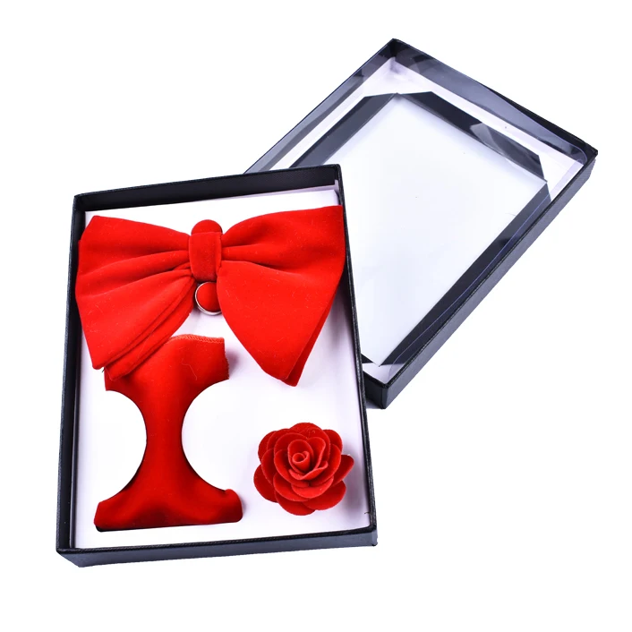Custom Size Bow Tie Gift Boxes case Package With logo