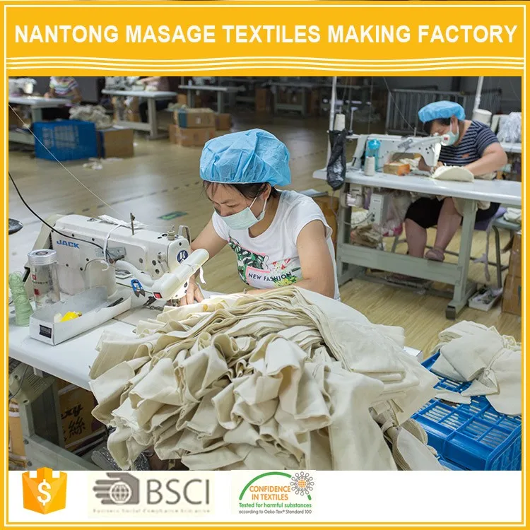 China Wholesale 100% Linen Pigment Cotton Massage Bedding Sets