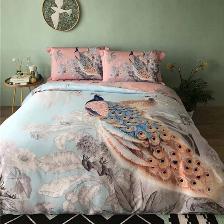 Wholesale Cheap Satin Hotel White Cotton Sheets Bed Bedding Set