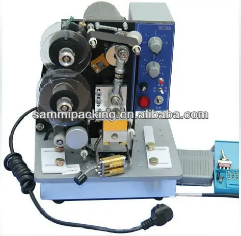 241B Electric ribbon coding machine with 3 lines