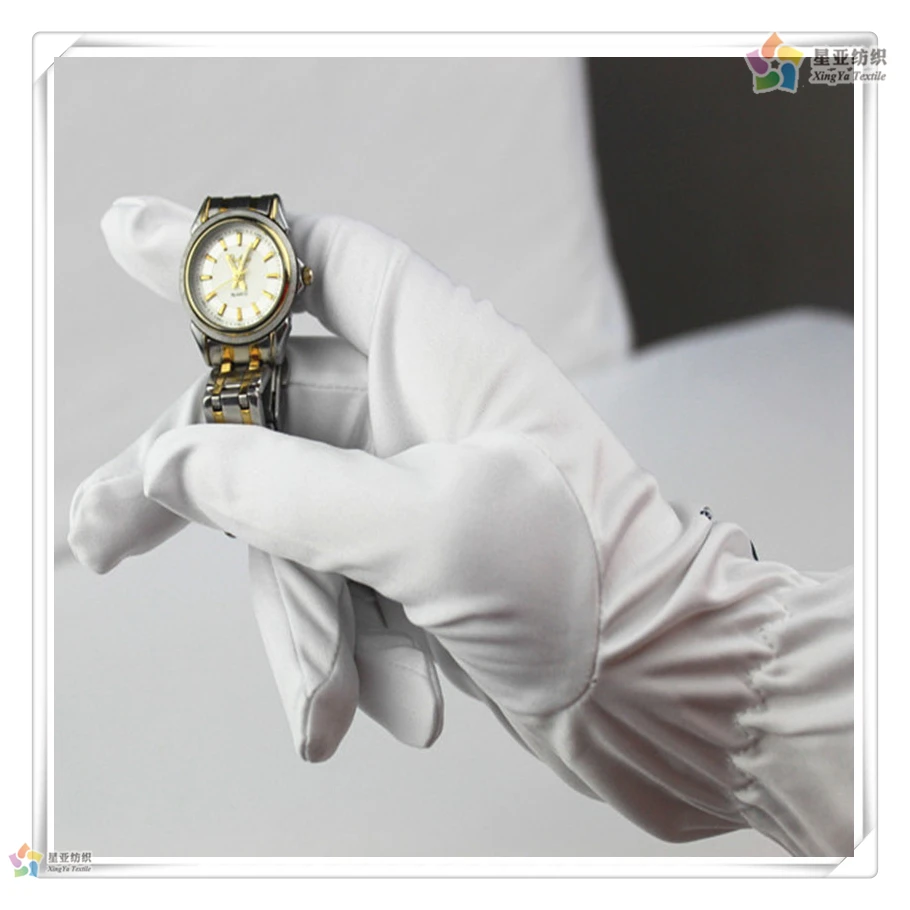 Microfiber Black Jewelry Cleaning Gloves For Jewelry Watches Cleaning