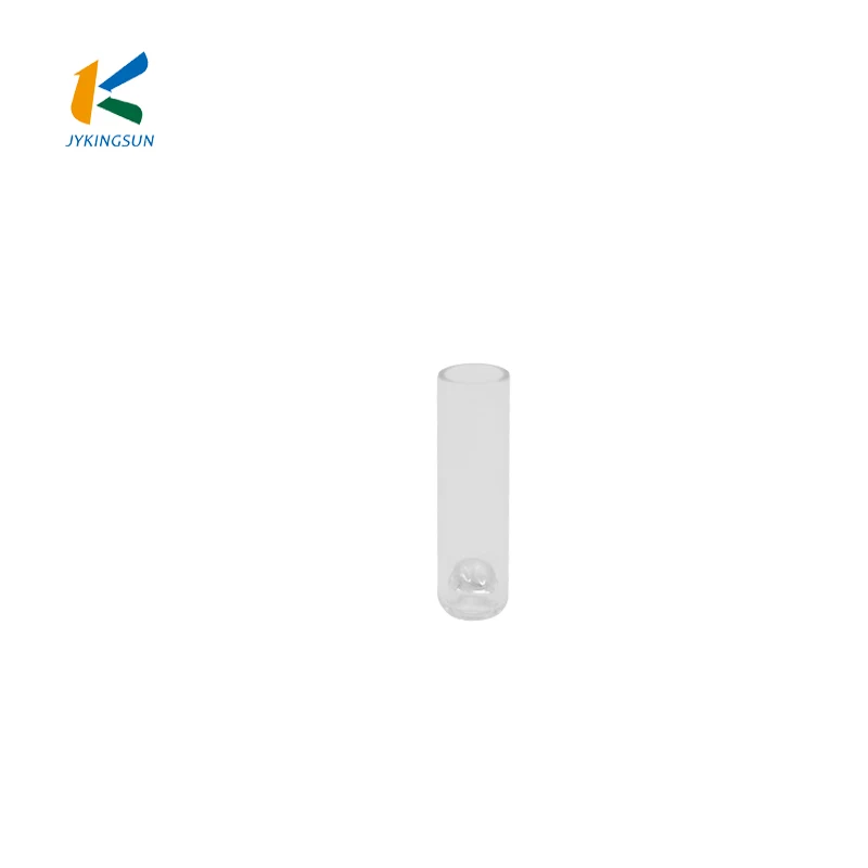 2ml glass tester perfume packing tube vial with plastic plug for cosmetic packaging