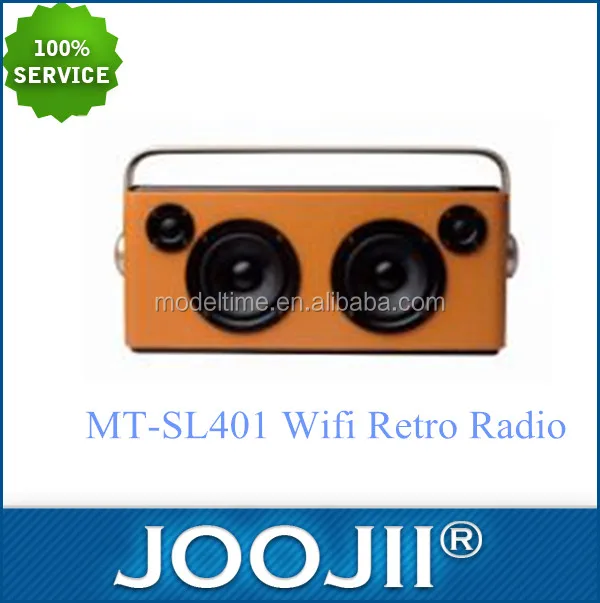 Best selling wifi retro wooden radio