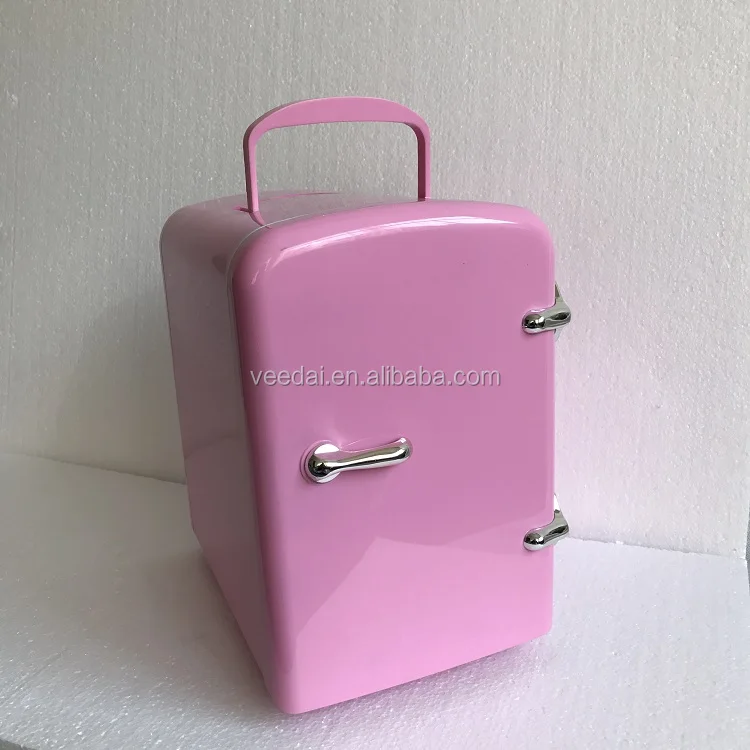 Портативный холодильник 4 л, холодильник для напитков