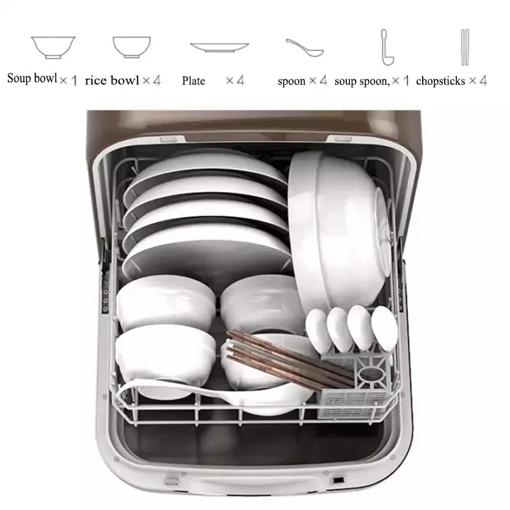 10.5kg Kitchen Appliance Tabletop full-automatic dishwasher