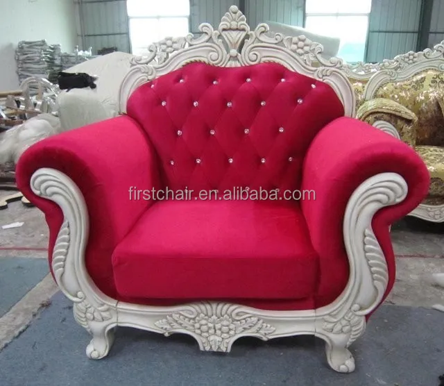 Gold Three seater wedding sofa
