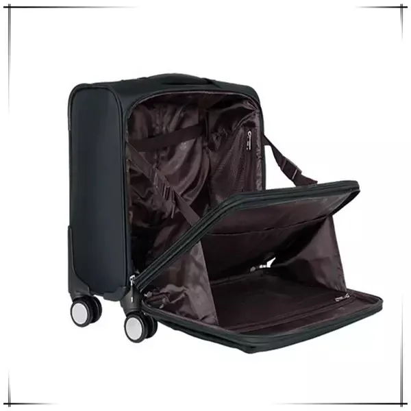 China factory waterpoof oxford 4 wheels carry on trolley bags wheeled cabin luggage suitcase