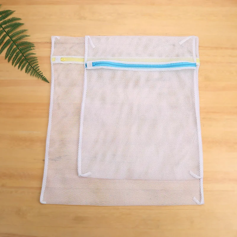 Lingerie Bag for Laundry Delicate Bra Hosiery Garment Effective Protection Mesh Zipper Laundry Washing Machine Bag