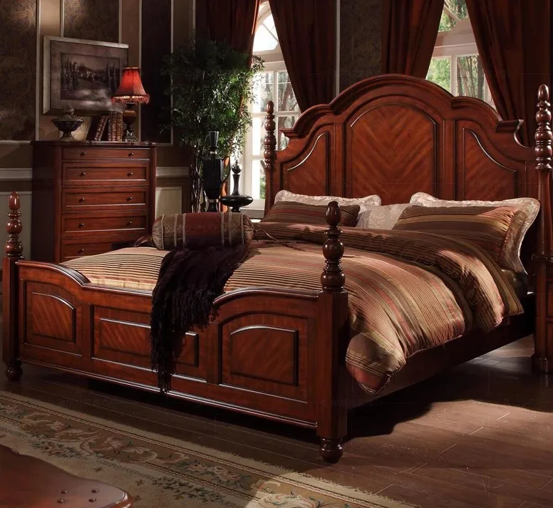 American style antique bedroom furniture sets