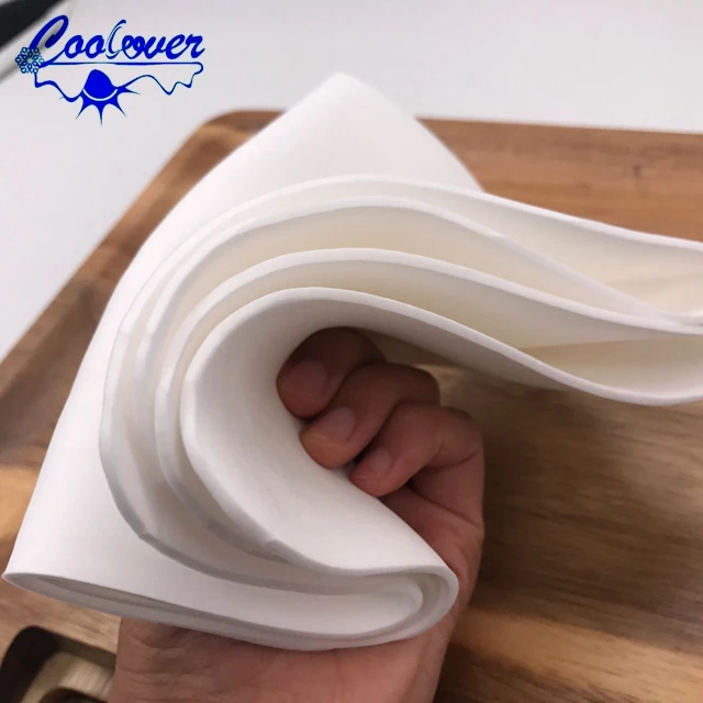 
Super softextile face towel white beautiful cleaning absorbent PVA chamois sponge towel 