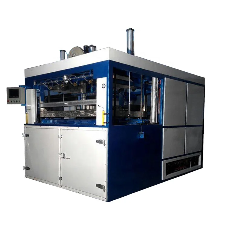 Thick sheet vacuum forming machine for luggage