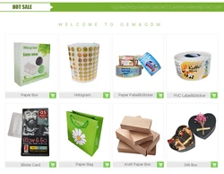 Color toner cartridge printing , Custom Toner/OPC drum/corrugated packaging paper box