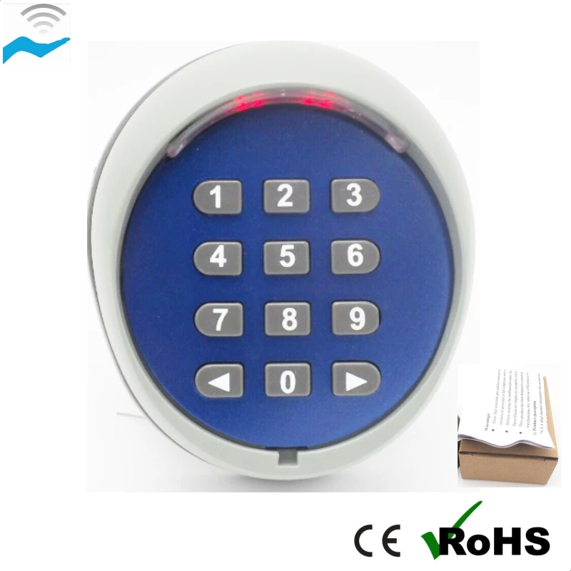 gate opener keypad security Wireless access control for entrance