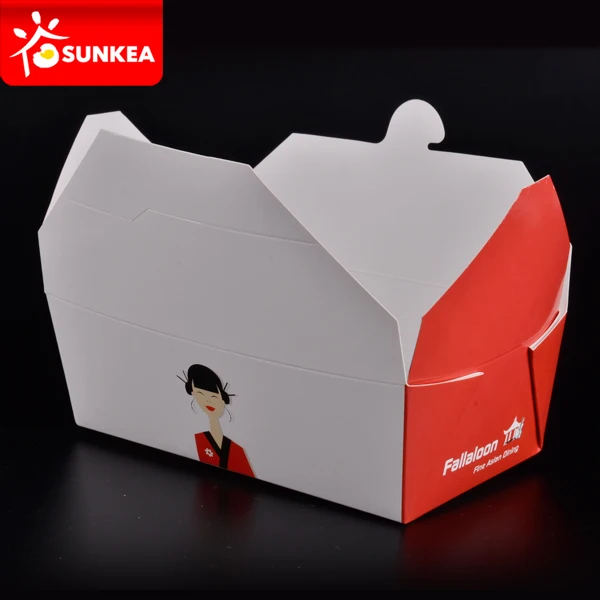Company Brand Logo Printed Paper Empanadas Box Food & Beverage Packaging Coated Paper Disposable UV Coating Varnishing Embossing