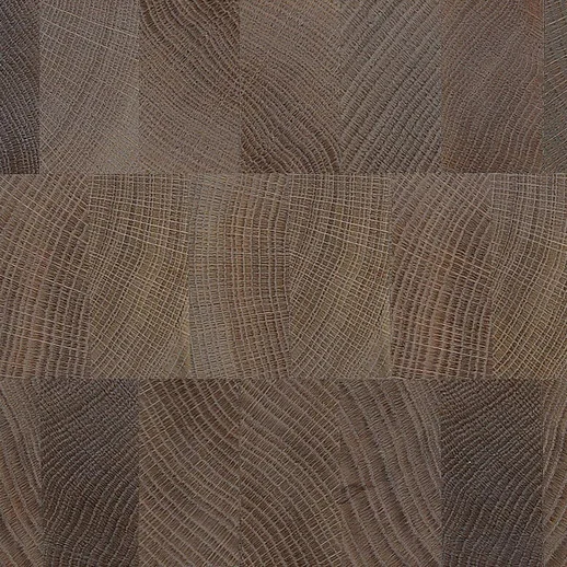 Natural Color Smooth European Oak Solid End Grain Wood Flooring