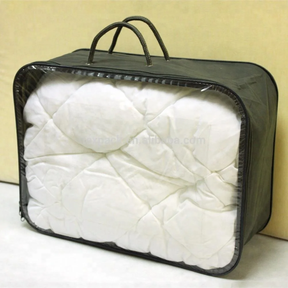 PVC Plastic Type and Accept Custom Order Wire Steel Non Woven Quilt Bag Duvet Bag
